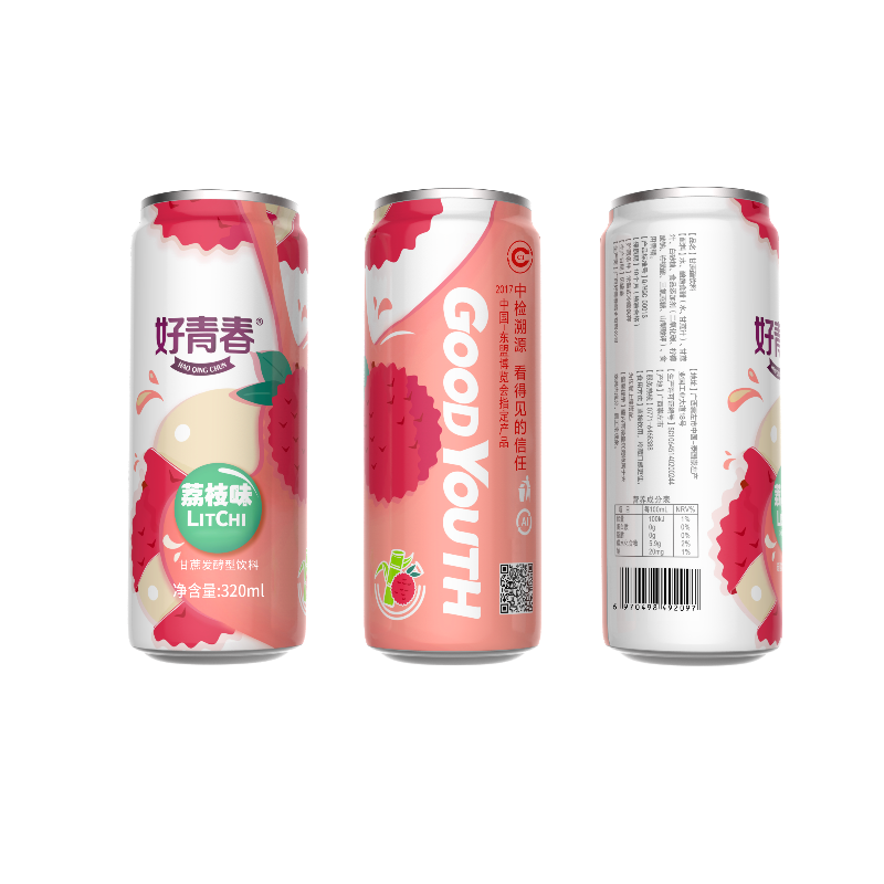 好青春甘蔗醋发酵型饮料 荔枝味