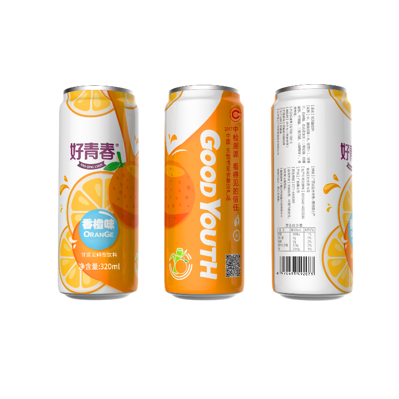 好青春甘蔗醋发酵型饮料 香橙