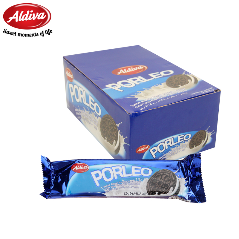 Aldiva/吖蒂瓦 土耳其进口牛奶夹心巧克力饼干72g/包 零食品小吃