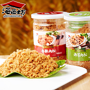 海西坊厦门特产儿童肉松寿司面包饼专用205g罐营养辅食肉松