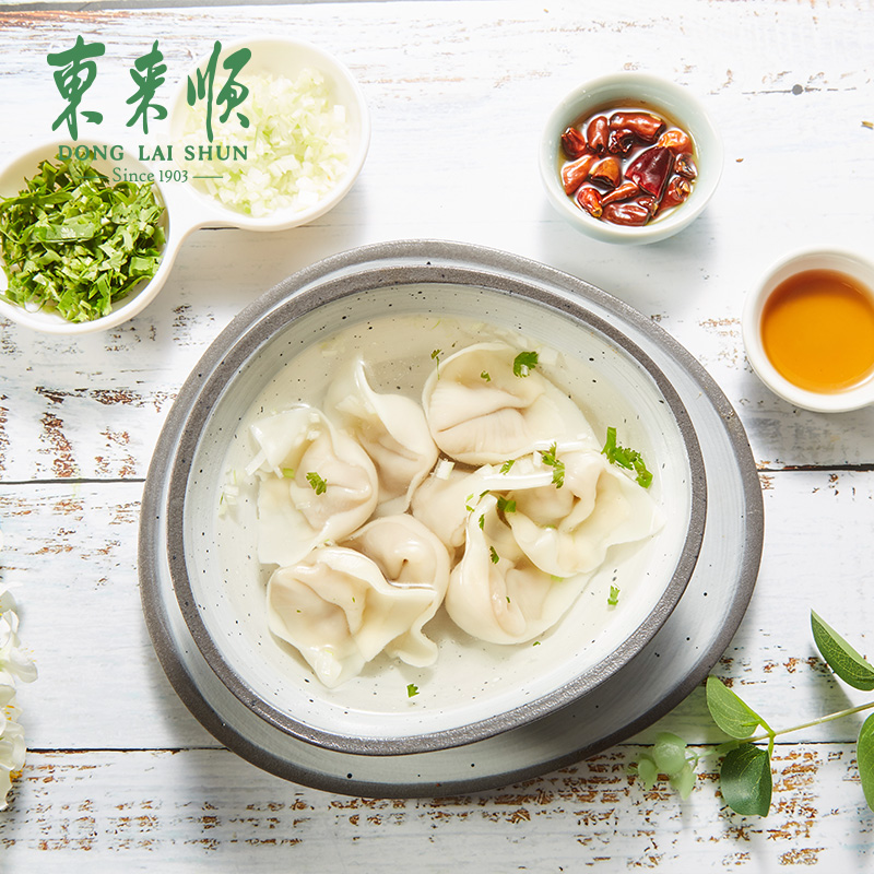 东来顺羊肉大葱馄饨