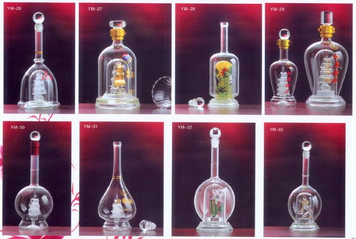 玻璃工艺酒瓶-XG