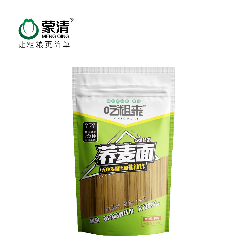 蒙清吃粗来-荞麦面300g/燕麦面300g
