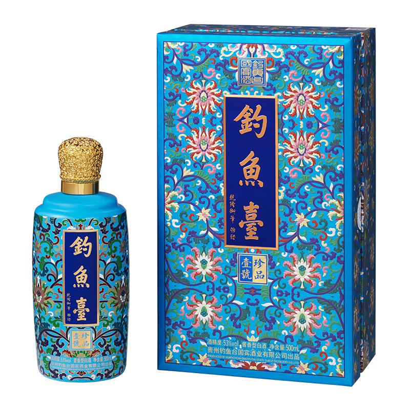 钓鱼台珐琅彩酒