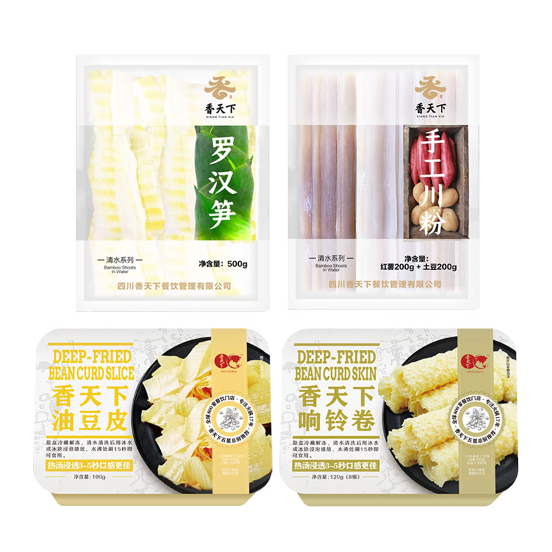 香天下常温素食火锅配菜