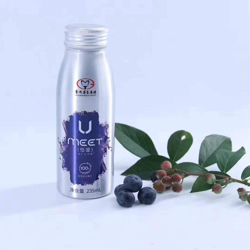 茅台Umeet100%蓝莓复合果汁