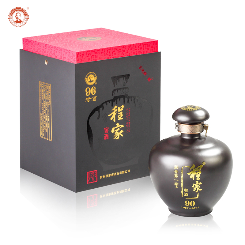 程家窖酒90周年纪念酒 59度老酒 董香型 董酒前身
