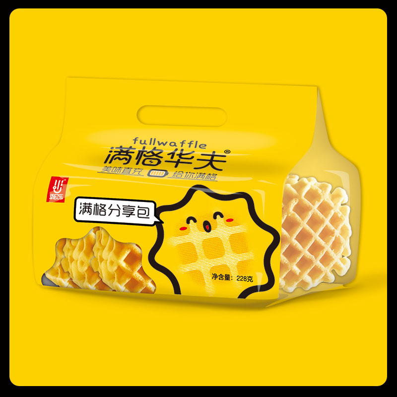满格华夫早餐蛋糕分享包 烘焙 华夫饼