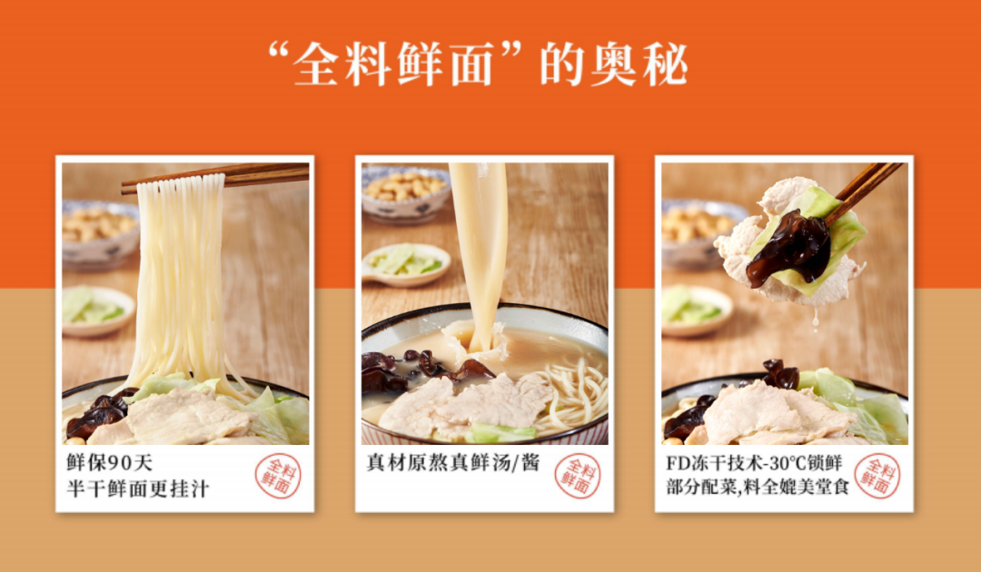 迭代创新！“鲜面传”来袭，高调入局高端速食板块！