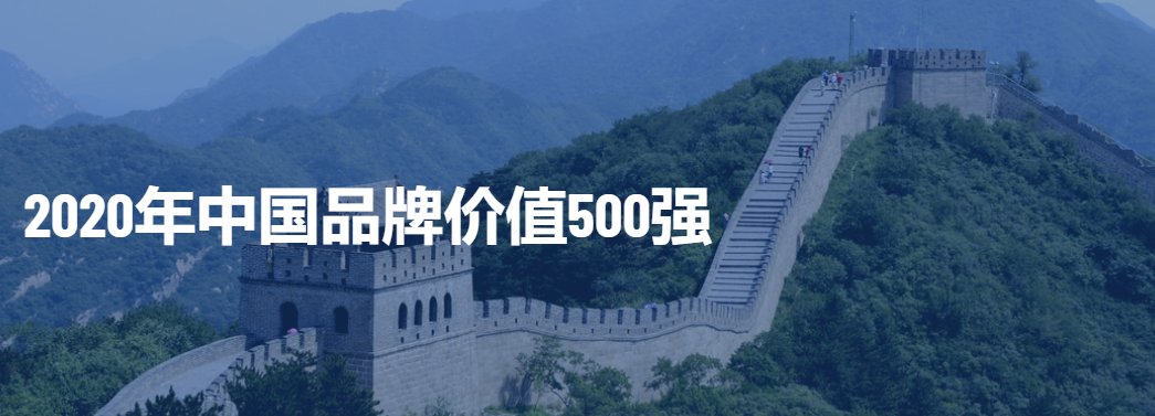2020年中国品牌价值500强公布，海天上榜！