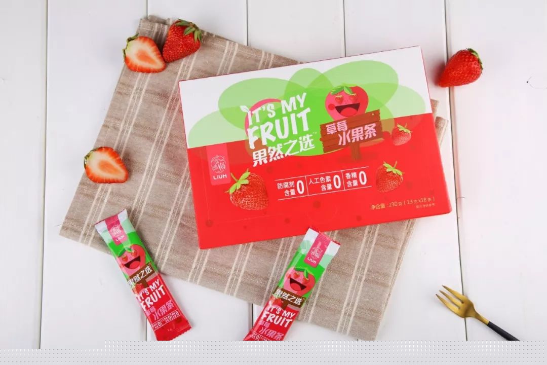 每日一品|聚焦低龄儿童,溜溜梅推出“水果条”健康新品