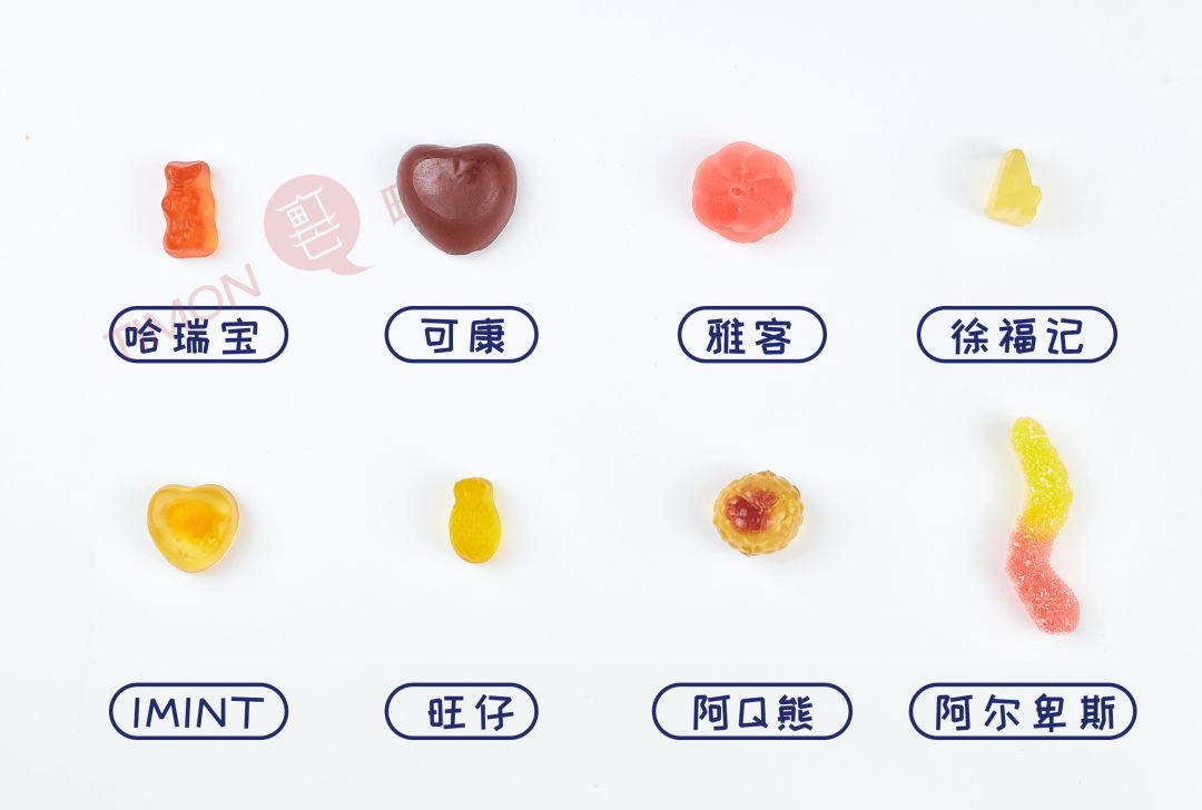 评测 | 18款网红+老牌+高销量果汁软糖
