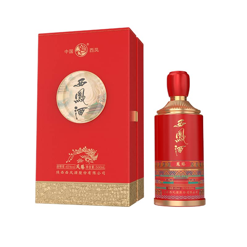 西凤凤臻酒-中国红