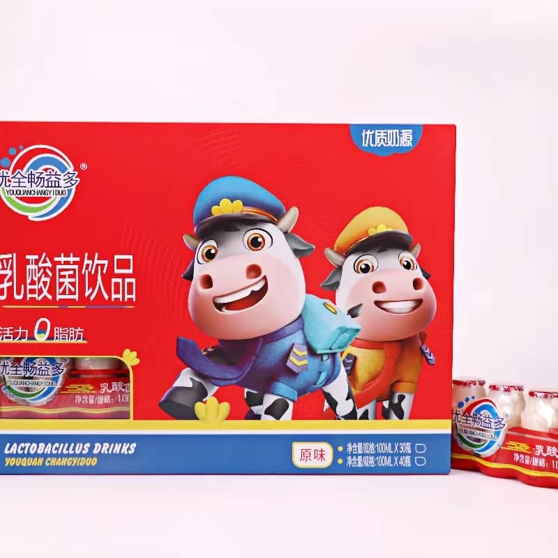 优全畅益多乳酸菌饮品100ml
