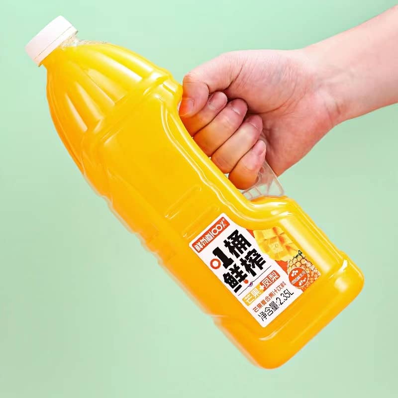 鲜有道100%1桶鲜榨 芒果+凤梨2.35L