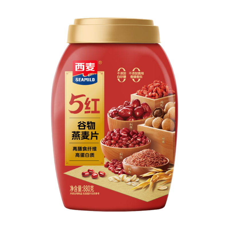 西麦-5红谷物燕麦片