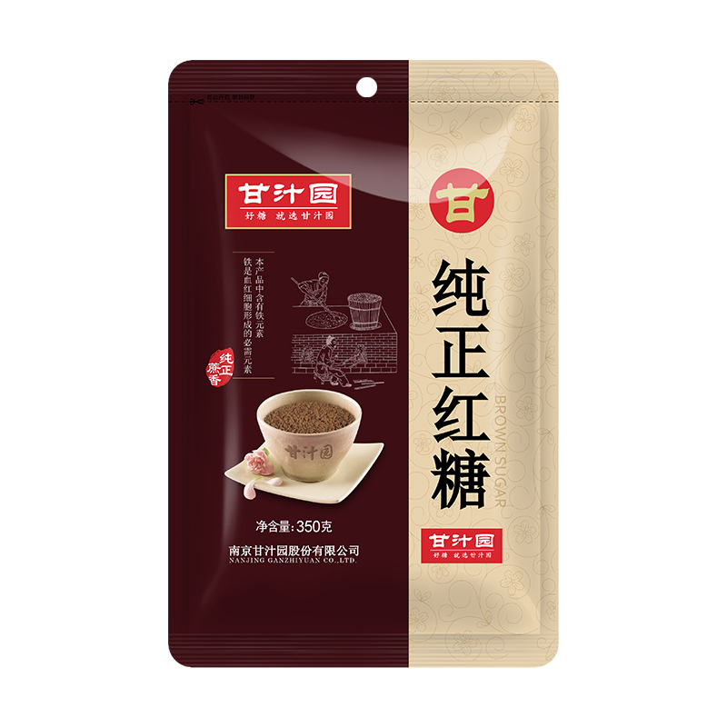 甘汁园纯正红糖350g