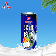 椰牛果肉椰子汁