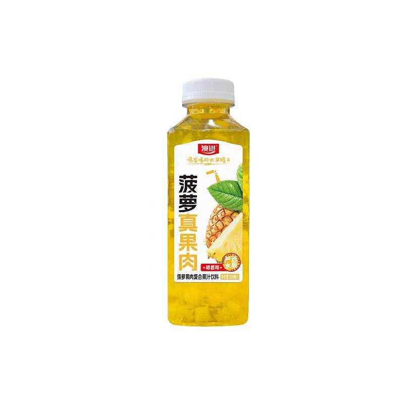 澳进菠萝真果肉 500ml