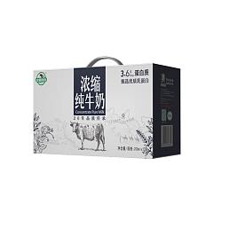 浓缩纯牛奶