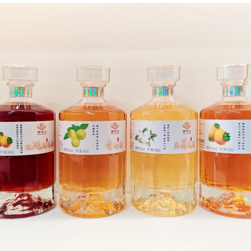 500ml雪山瓶果酒(4种口味 可任选混装)