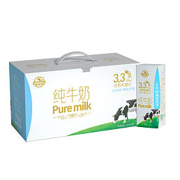 3.3克蛋白纯牛奶