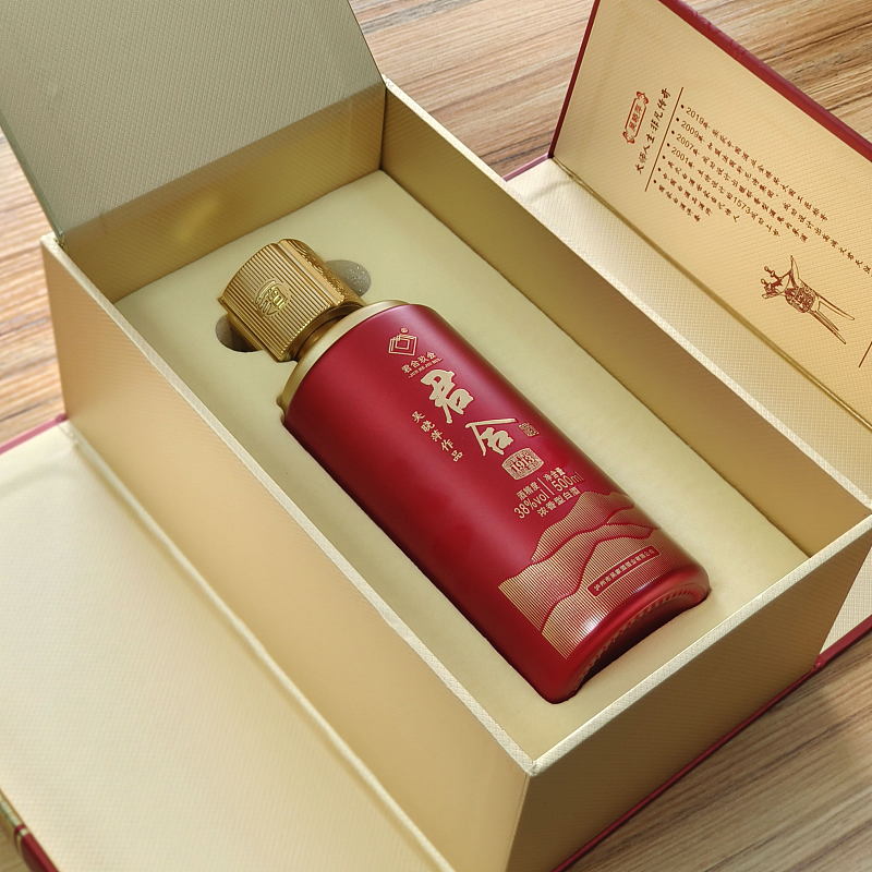 君合酒业 君信1913浓香型白酒38度500ml*4瓶整箱装