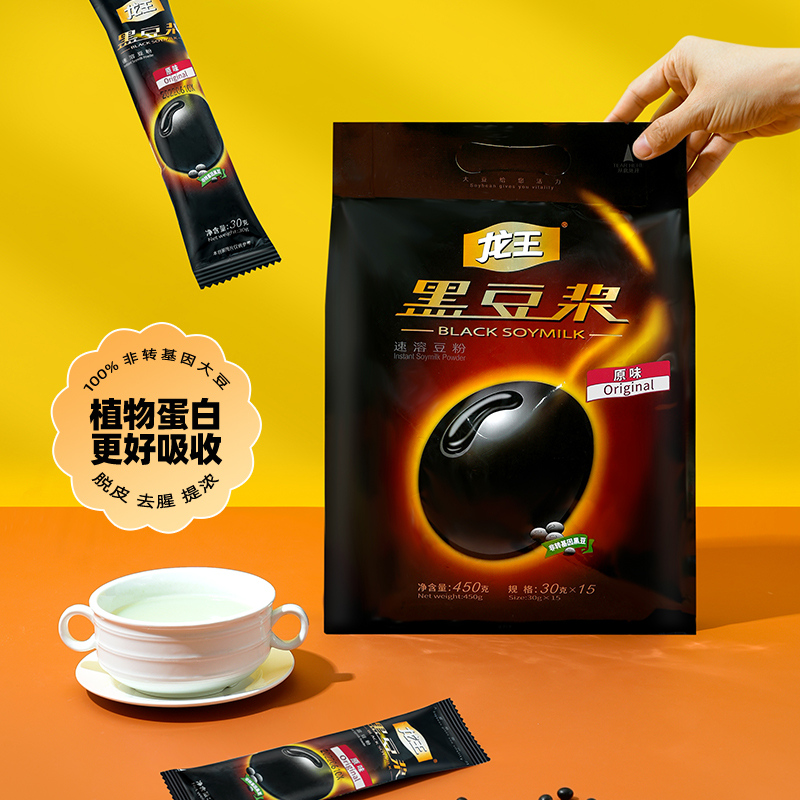 龙王黑豆浆450g