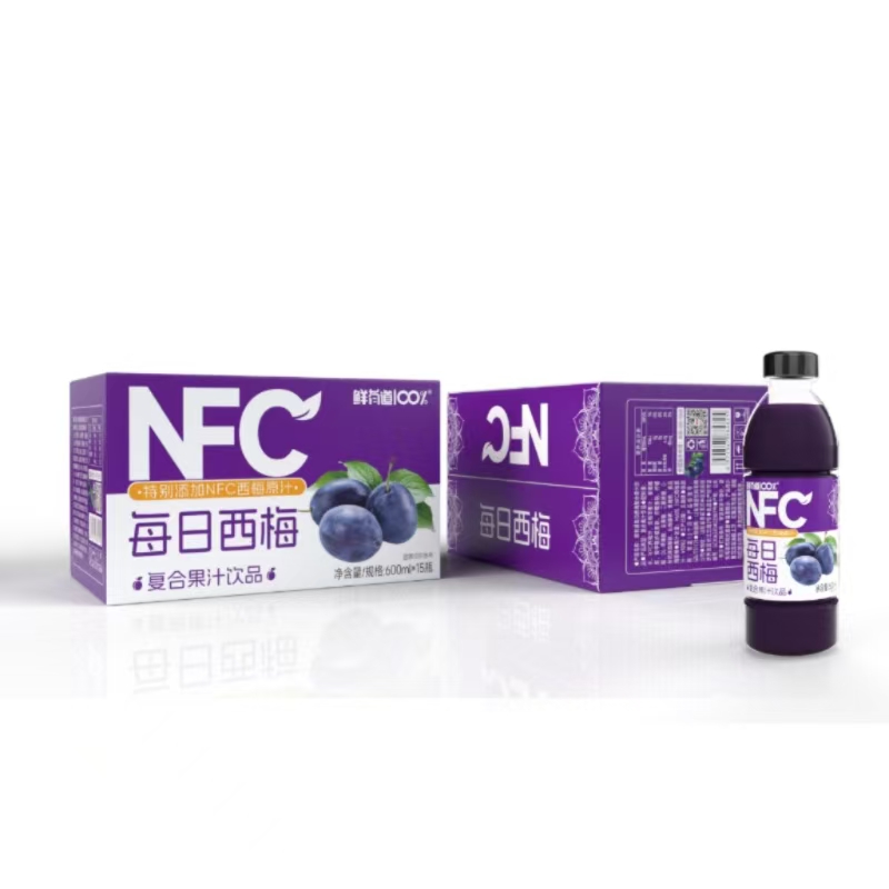 鲜有道100%NFC果汁每日香橙600ml