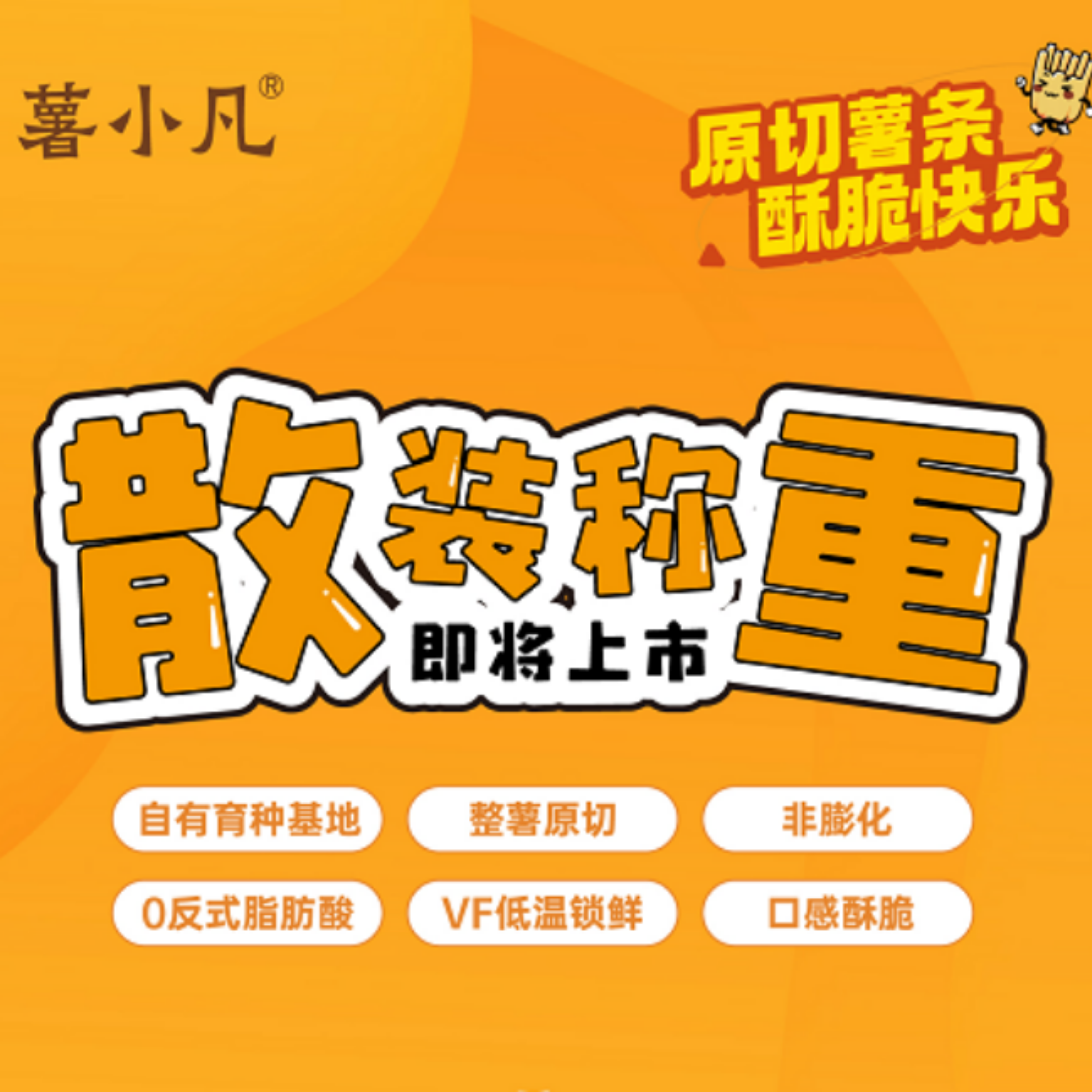 薯小凡原切薯条散称