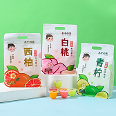 木子の茶 蒟蒻果味果冻 青柠/白桃/西柚口味 零食店/商超/便利