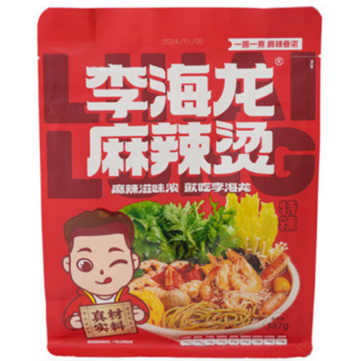 李海龙经典袋装麻辣烫387g特辣||李海龙麻辣烫|中国食品招商网