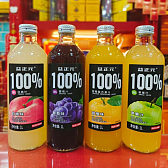 益正元100%果汁玻璃瓶1L