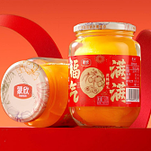蒙欣510克水果罐头