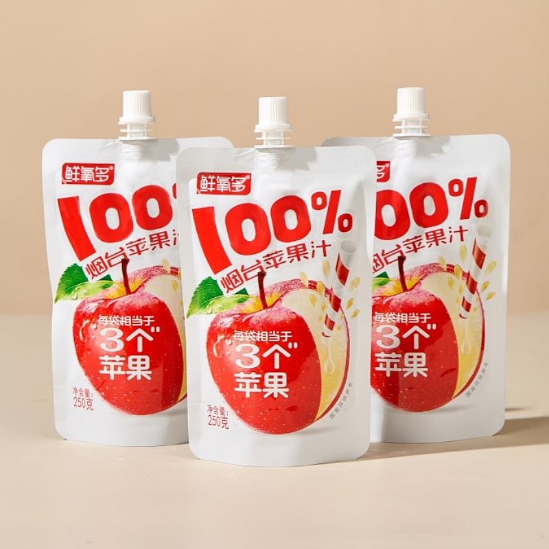 鲜氧多100%苹果汁（250g）