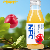 三诺果然好喝NFC苹果汁300ml