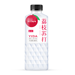 谊达苏打水--荔枝味