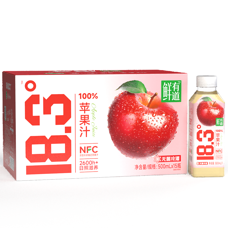 鲜有道NFC苹果汁