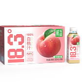 鲜有道NFC白桃汁