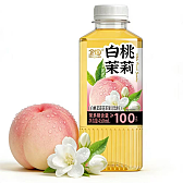 白桃茉莉花茶果汁饮料