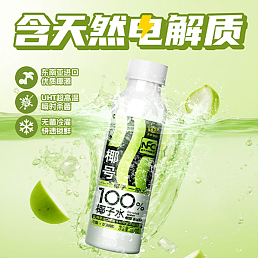 333ml椰号100%椰子水