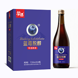 果遇 蓝莓脱醇气泡酒