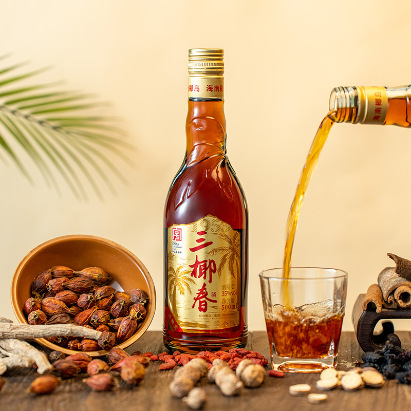 35度三椰春酒（鎏金版）500ml