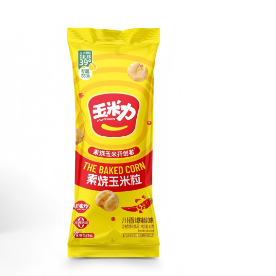 素烧玉米粒川香爆椒味40g