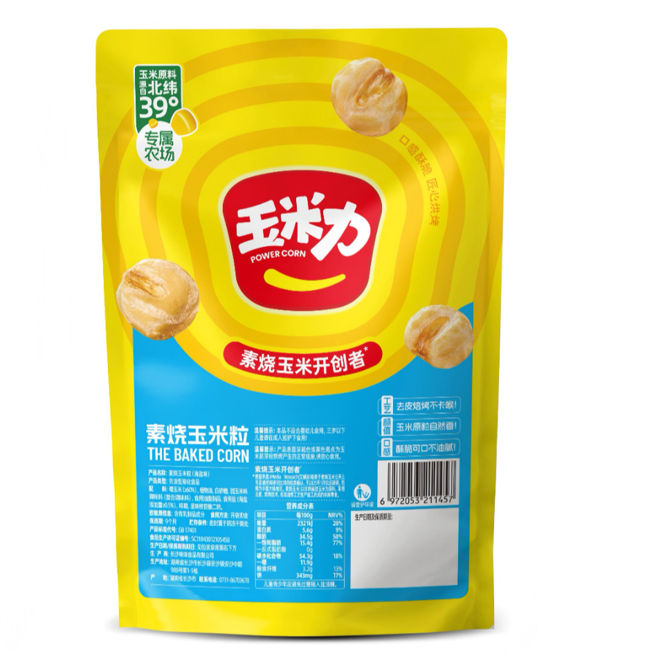 玉米力素烧玉米海盐味150g