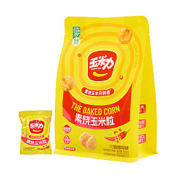 玉米力素烧玉米川香爆椒味180g