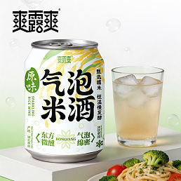 爽露爽原味气泡米酒250mL