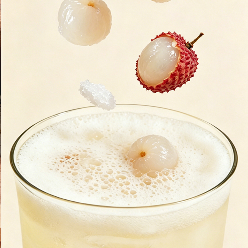 爽露爽海盐荔枝气泡冰酿250mL