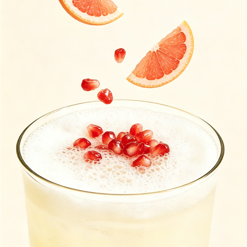 爽露爽石榴柚子气泡冰酿250mL