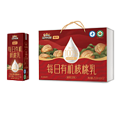 三只松鼠甄养联名每日有机核桃乳利乐砖250ml*12盒木盒装